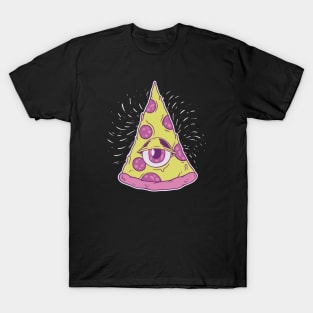 Illuminati pizza T-Shirt